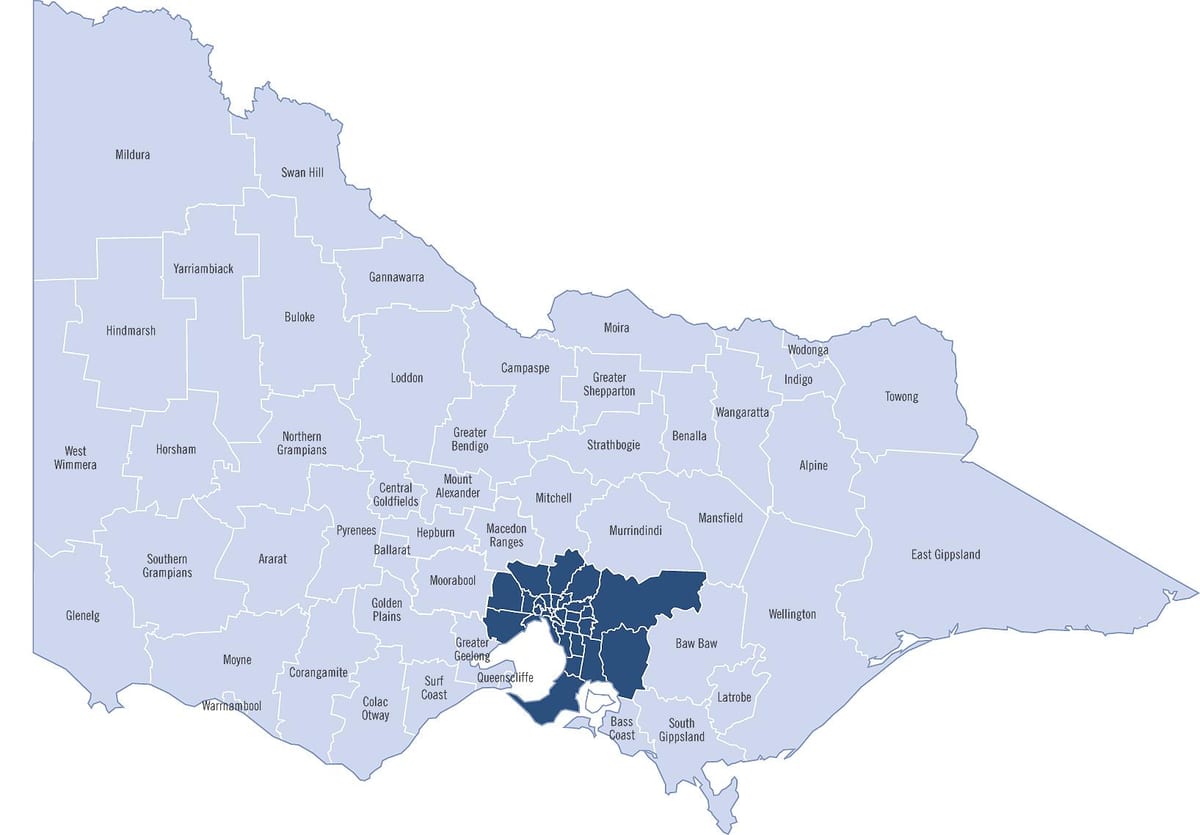карту Віктарыянскі саветаў