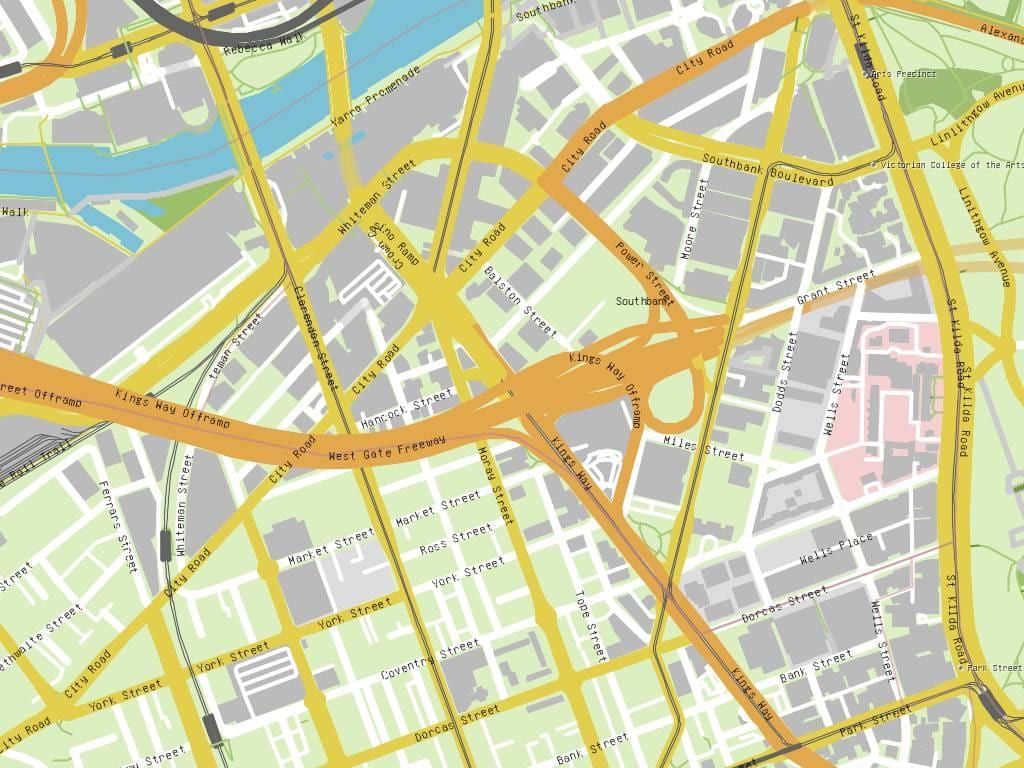 карона Мэльбурн на карце