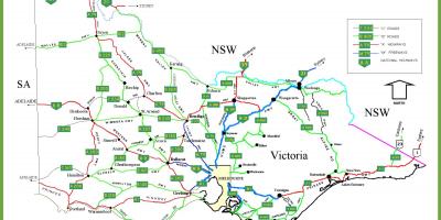 Карта Вікторыя, Аўстралія